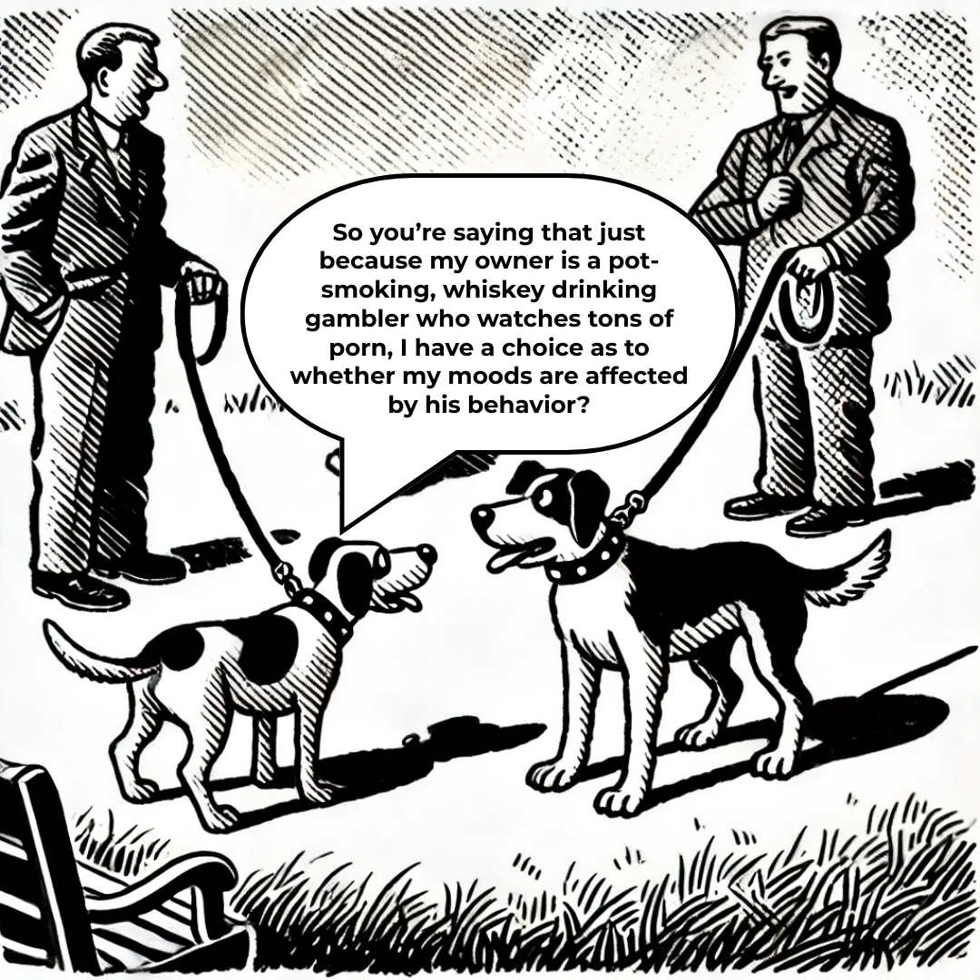Comic: Pepper introduces Rocky to the 12 steps of Dog-Anon.